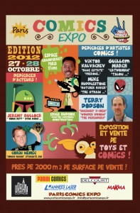 Convention - Paris Comics Expo 2012 - Affiche