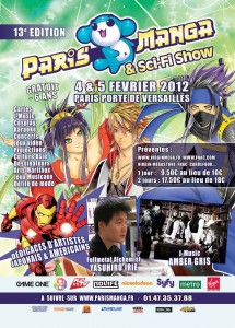 Convention - Paris Manga 2012 - Affiche